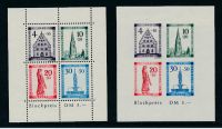 Franz.Zone Baden Block 1 A + B ** postfrisch Franz.Zone Baden Block 1 A + B ** postfrisch