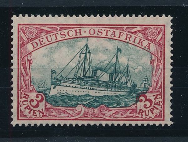 Deutsch-Ostafrika Mi.Nr.39IIAIIa * Luxus FotoattestBPP