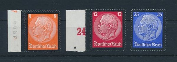 Deutsches Reich Mi.Nr.551-53 ** postfrisch (130.-Euro)