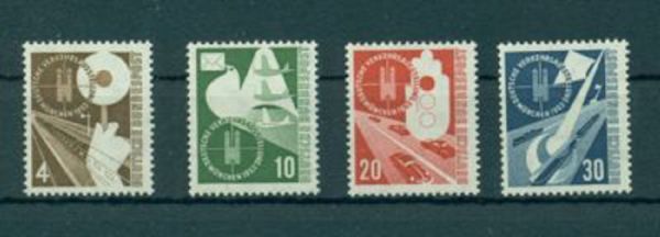 Bund Mi.Nr. 167 - 170 ** postfrisch