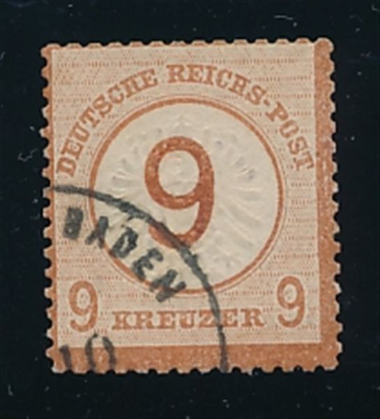 Deutsches Reich Mi.Nr.30 gestempelt LuxusFotoattestBPP