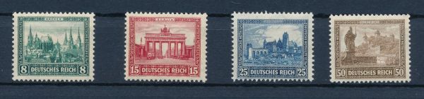 Deutsches Reich Mi.Nr.450-53 ** postfrisch