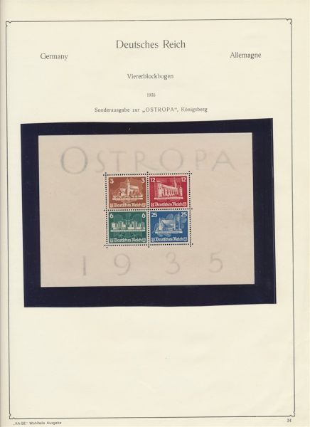 Deutsches Reich Sammlung mit starkem ** Teil ab 1933