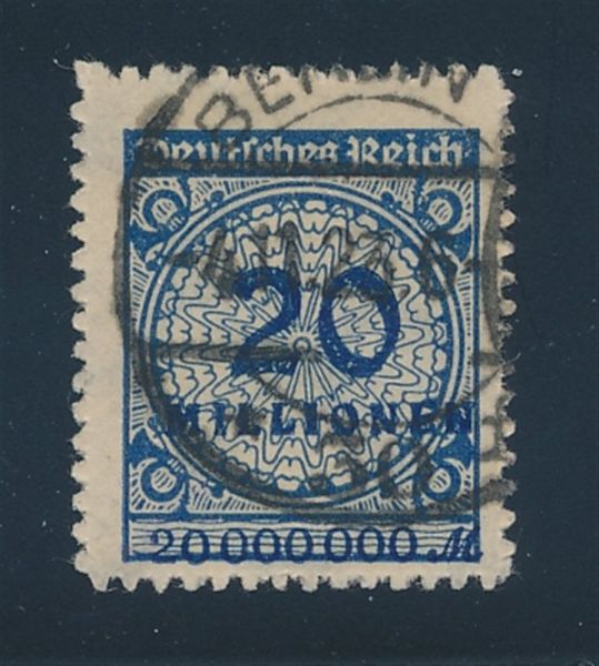 Deutsches Reich Mi.Nr.319 B gestempelt Lux Fotobef BPP