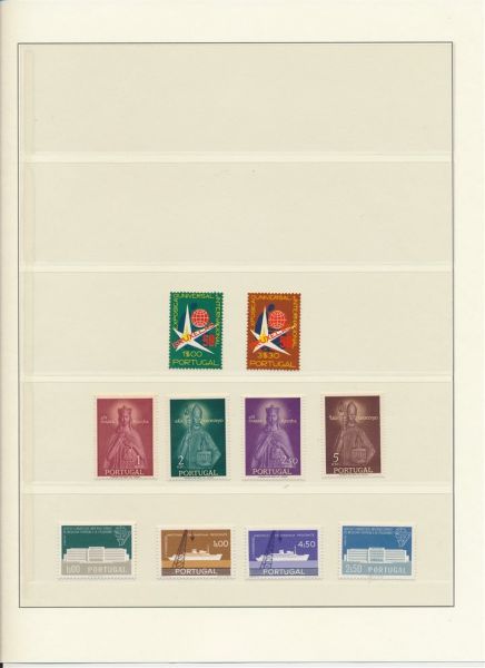 Portugal 1958 - 1982 nahezu komplette ** Sammlung