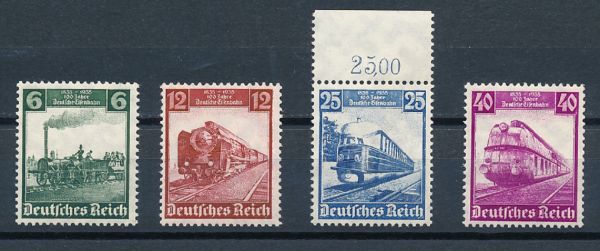 Deutsches Reich Mi.Nr.580-83 ** postfrisch