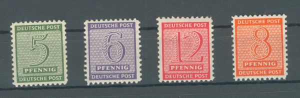 SBZ Mi.Nr.120-23X ** postfrisch tiefst geprüft BPP