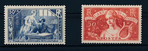 Frankreich Mi.Nr.303-304 ** postfrisch