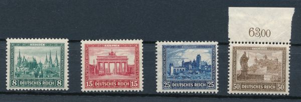 Deutsches Reich Mi.Nr. 450-53 ** postfrisch