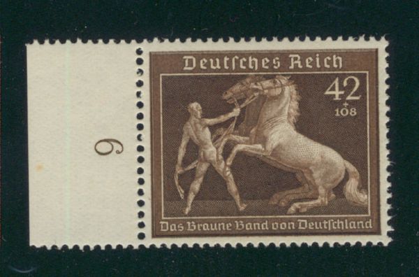 Deutsches Reich Mi.Nr.699 Randstück ** postfrisch