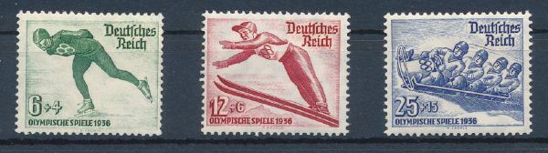 Deutsches Reich Mi.Nr.600-02 ** postfrisch geprüft