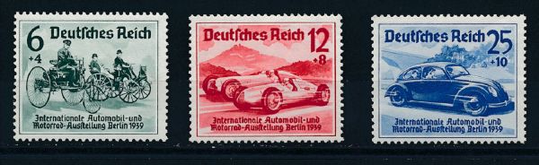 Deutsches Reich Mi.Nr.686-88 ** postfrisch