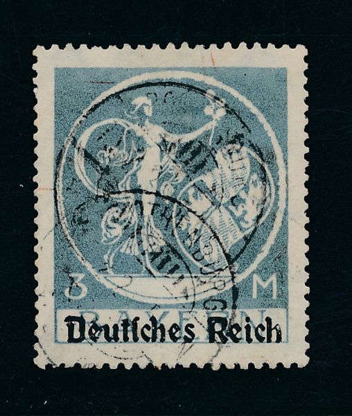 Deutsches Reich Mi.Nr.134 II gestempelt Lux Fotob BPP