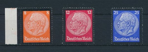 Deutsches Reich Mi.Nr.551-53 ** postfrisch (130.-Euro)