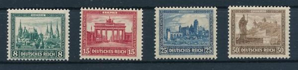 Deutsches Reich Mi.Nr.450-53 ** Luxus Fotobefund BPP